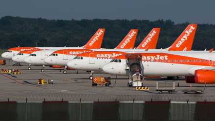 إيزي جيت A320 في مالبينسا