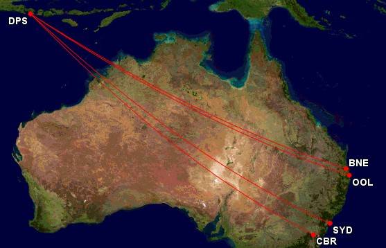 VA longest flights with metal