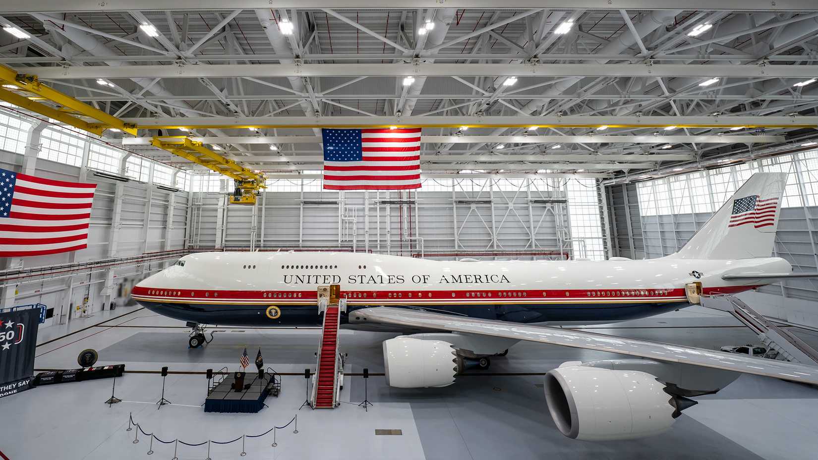 vc-25b bridge air force one official photo