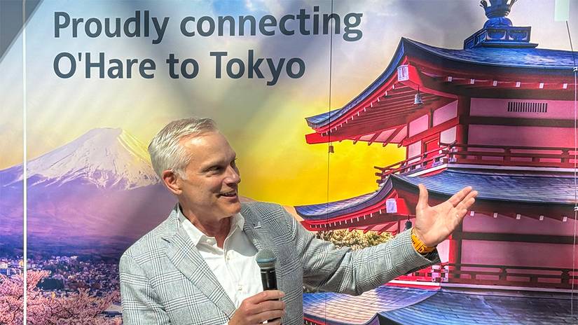 Robert Isom AA Chicago Tokyo Launch