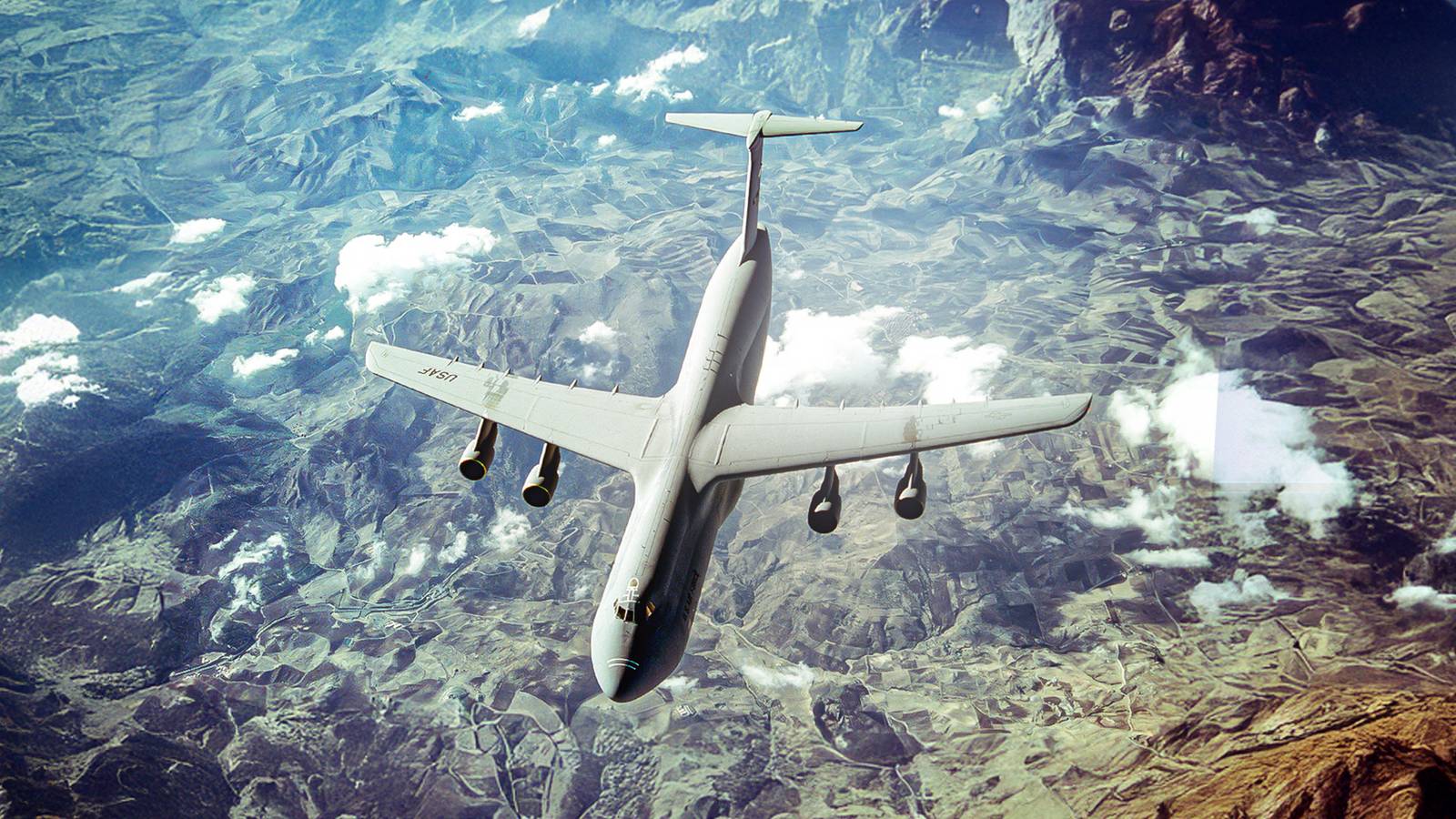 Força Aérea dos EUA investe US$143 mi para manter C-5 Galaxy de 1960 em voo