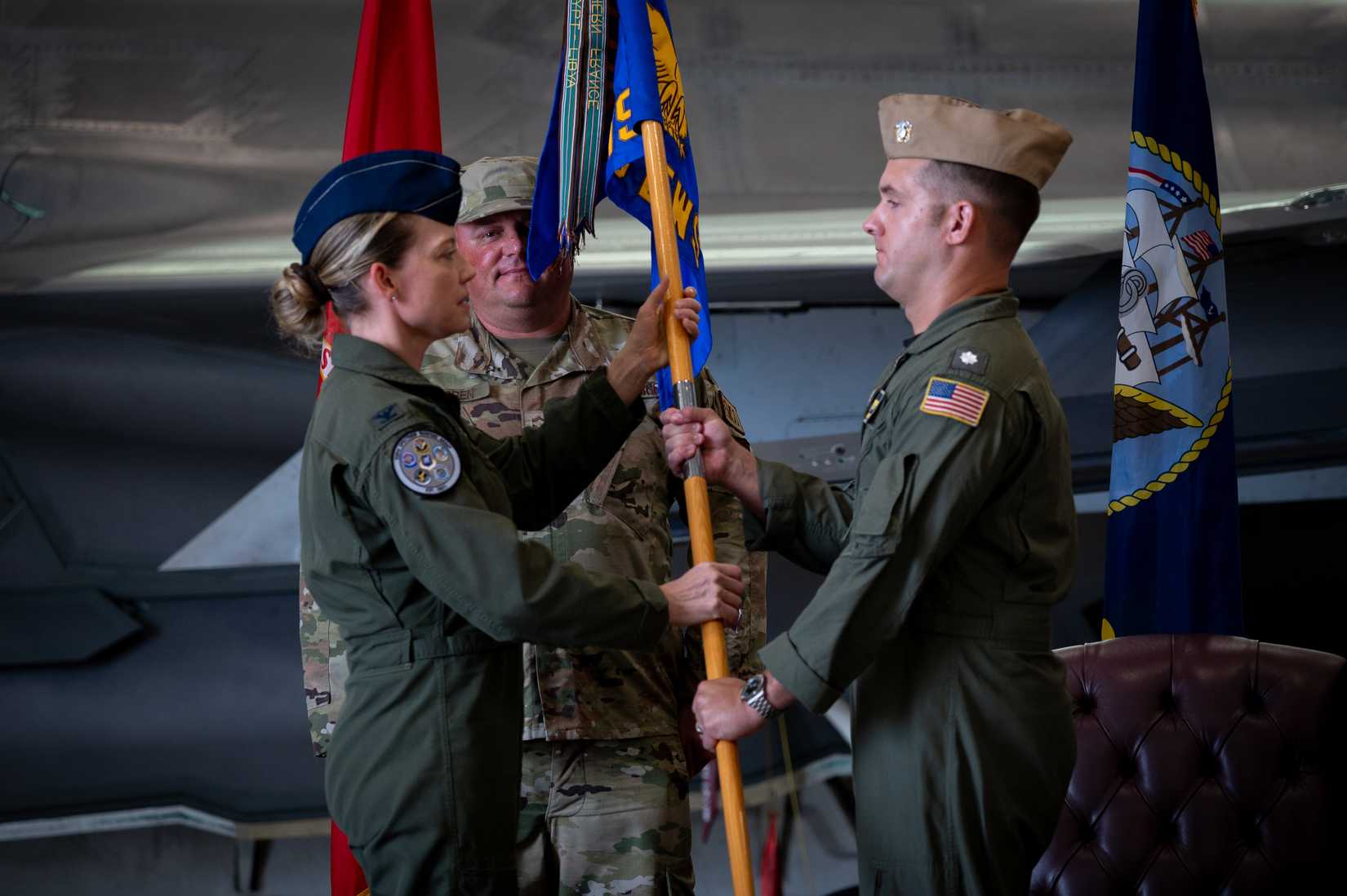 513th EWS change of command ceremony at Eglin Air Force Base, Florida, June 18, 2024