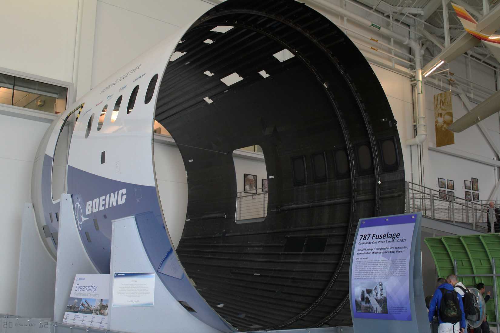Boeing 787 Fuselage Cross Section