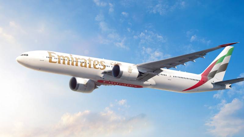 Emirates 777X Rendering