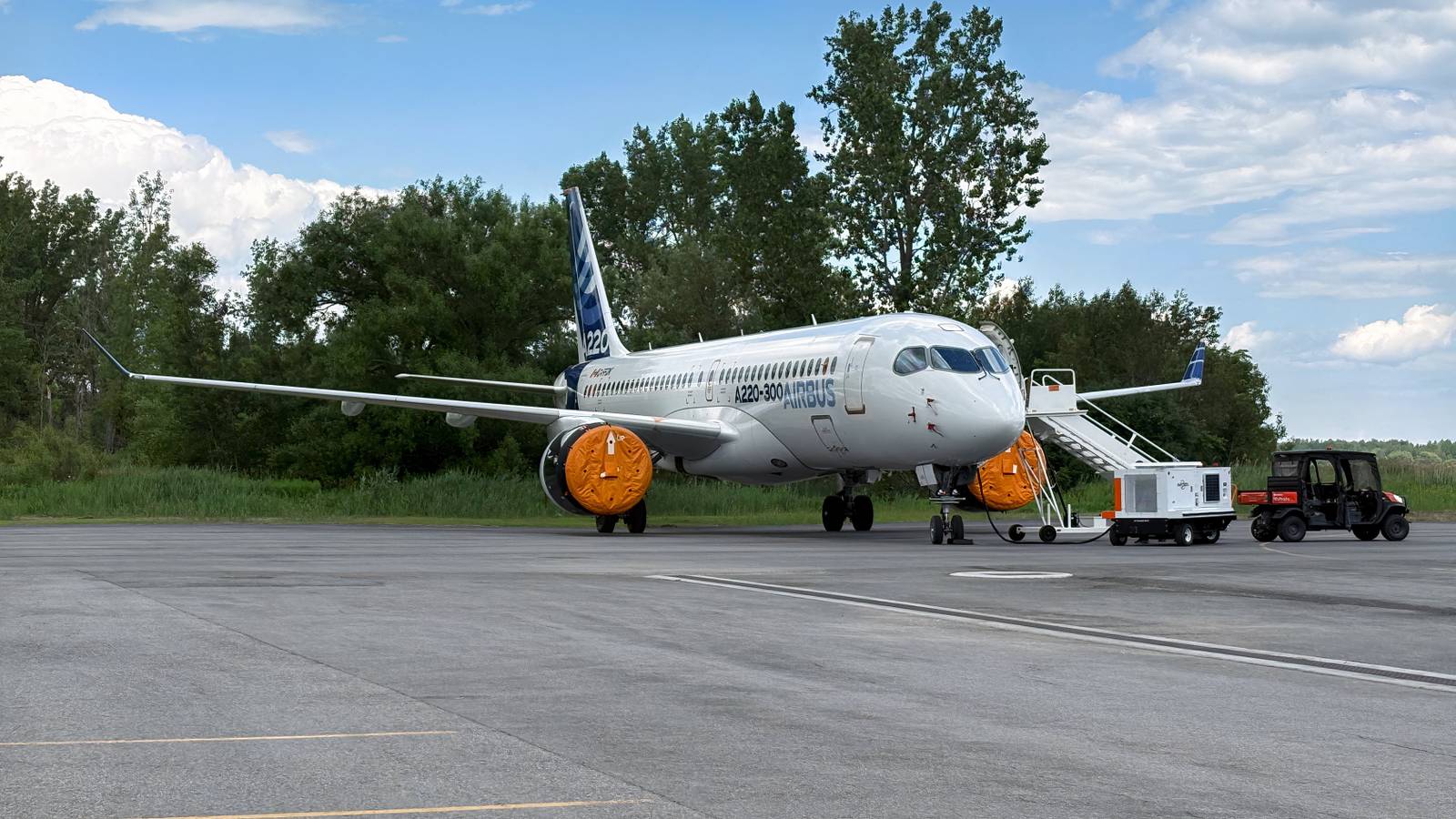 Behind The Scenes: Inside The Test Airbus A220-300
