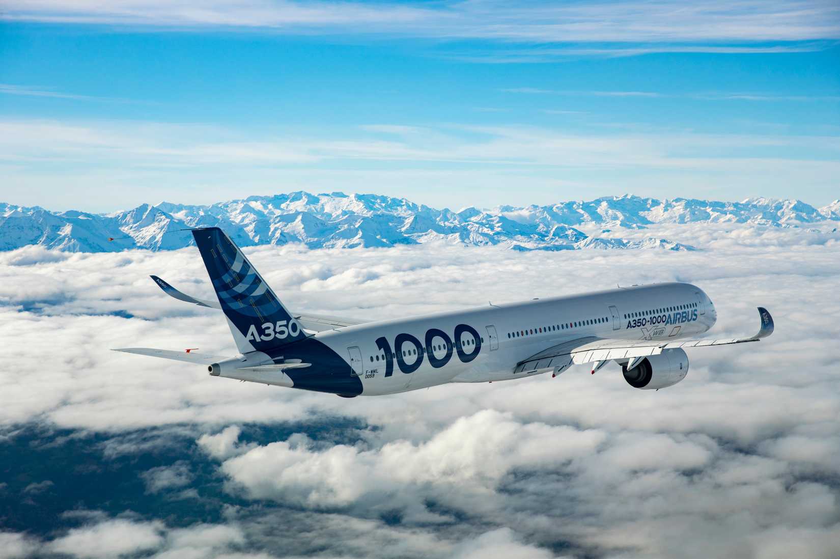 A350-1000 Airbus MSN059 in flight