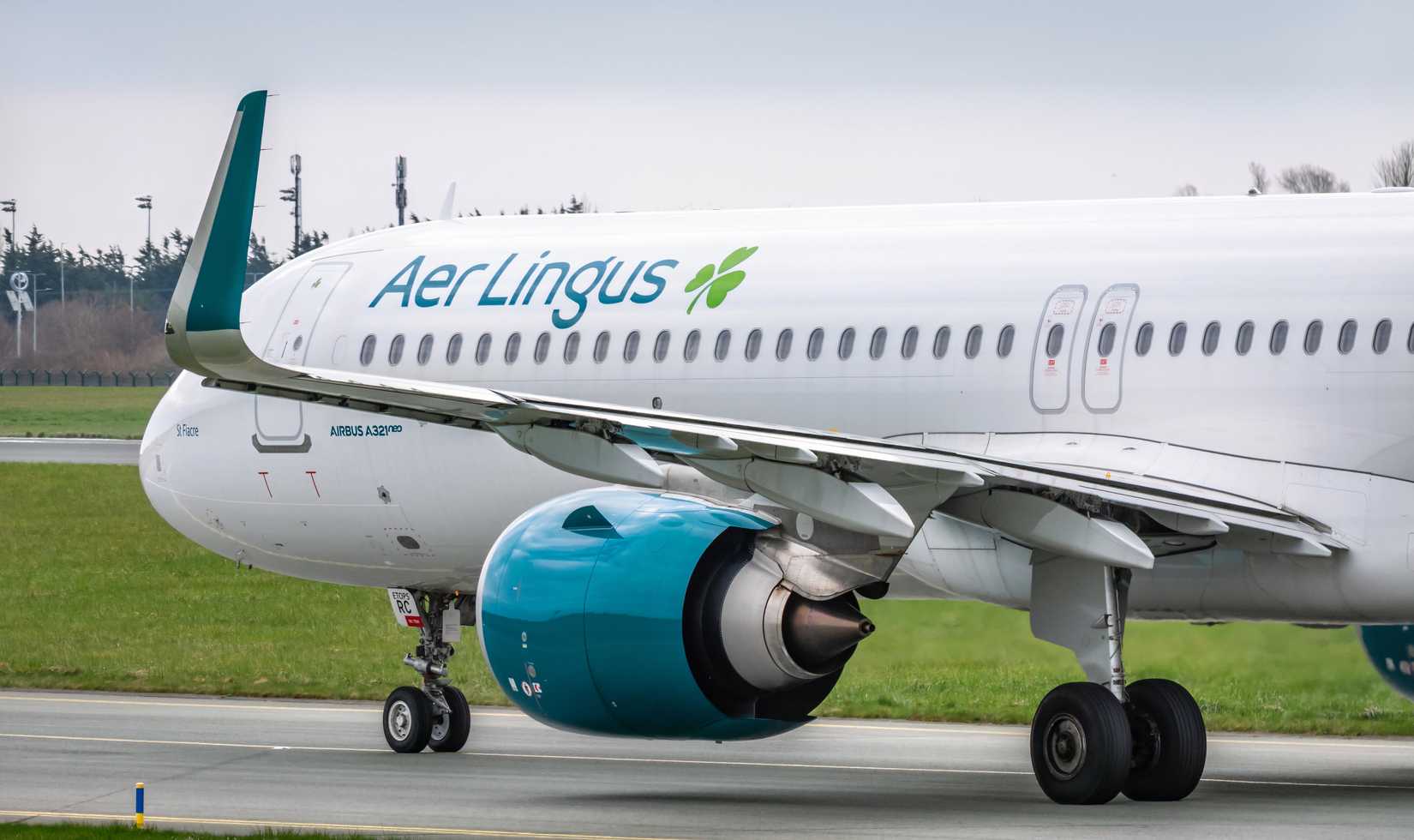 Aer Lingus A321XLR taxiing