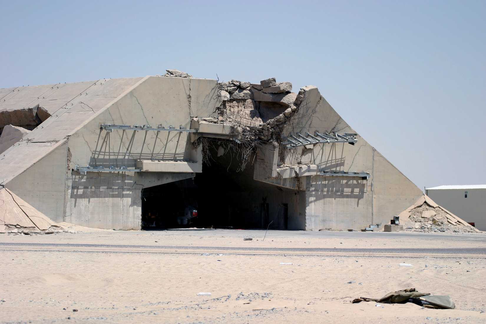 Ali Al Salem Air Base hangar