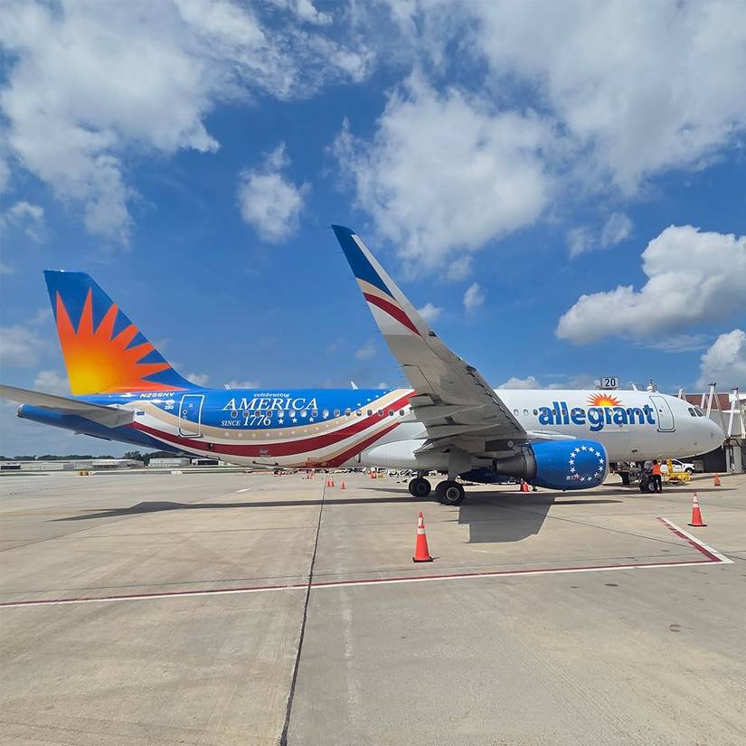 America250 livery Allegiant