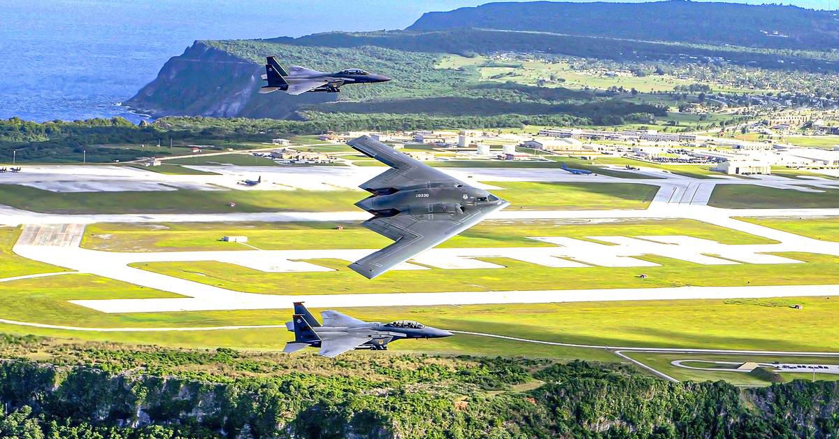 The US Air Force Is Pouring 20 Acres Of Concrete At Guam's Andersen AFB But Refuses To Build Shelters