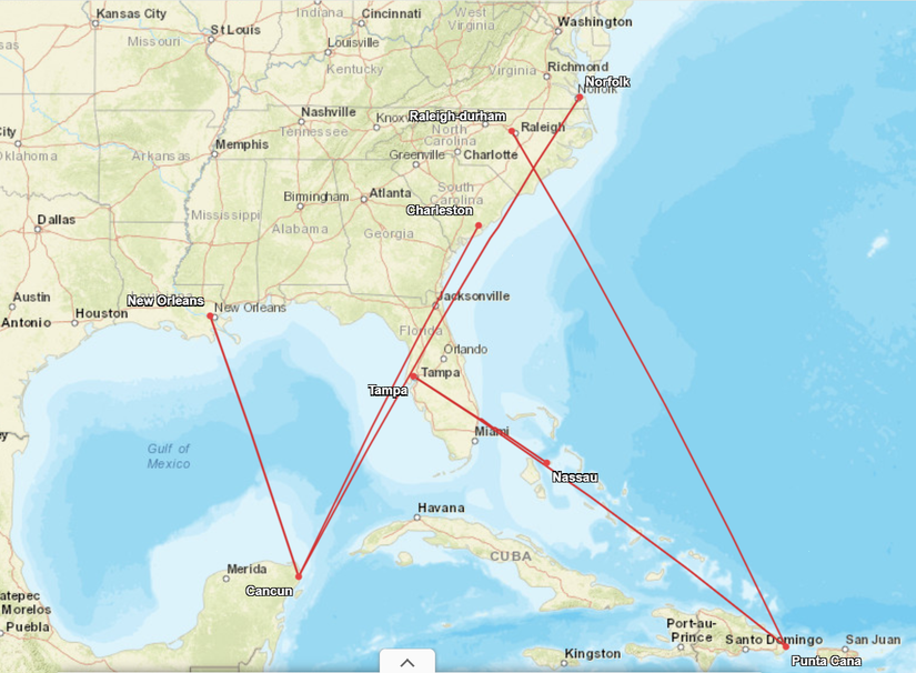 Breeze New International Routes Q3 2026