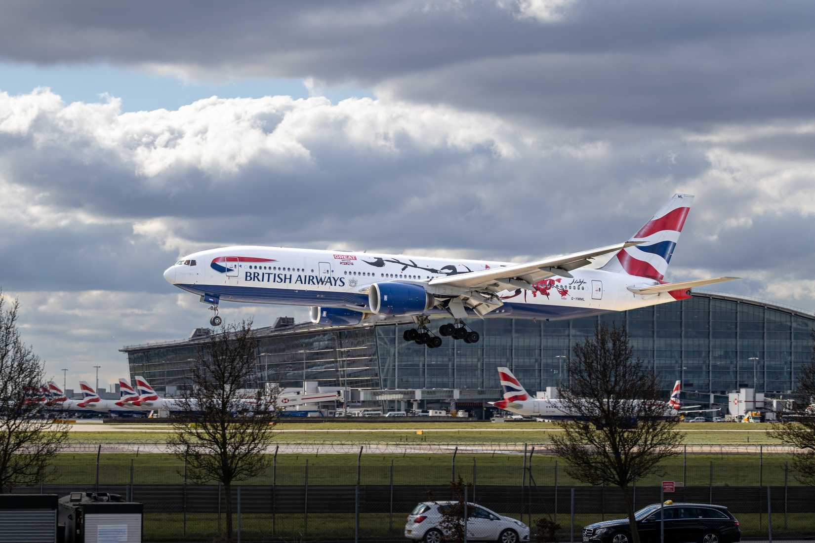British Airways Boeing 777-200ER special livery