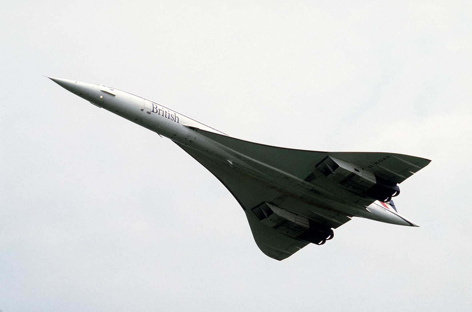 British Airways Concorde in flight