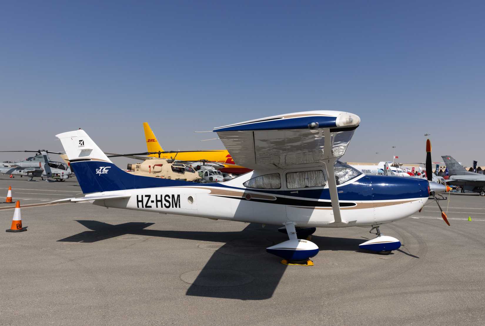 Cessna 182 Skyline on tarmac