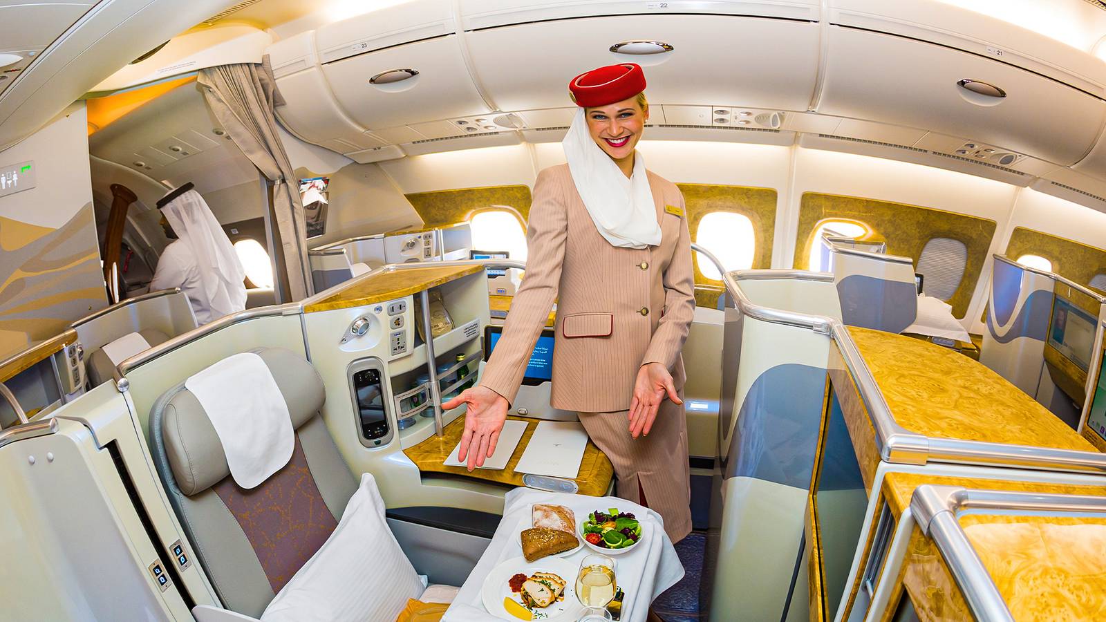 Emirates A380: O Luxo da Classe Executiva dos EUA a Dubai