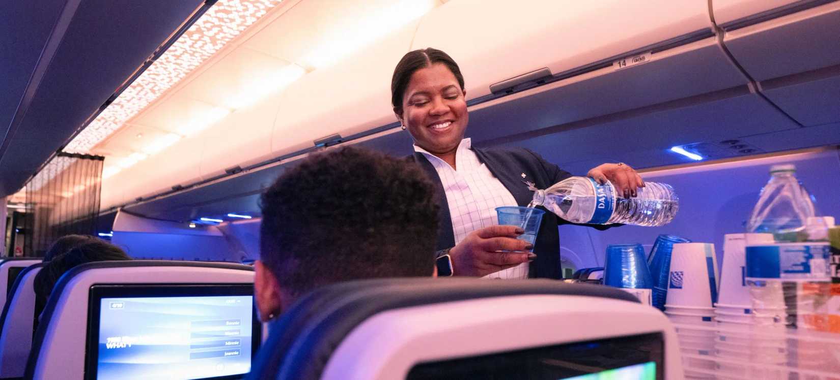United Airlines Flight Attendant