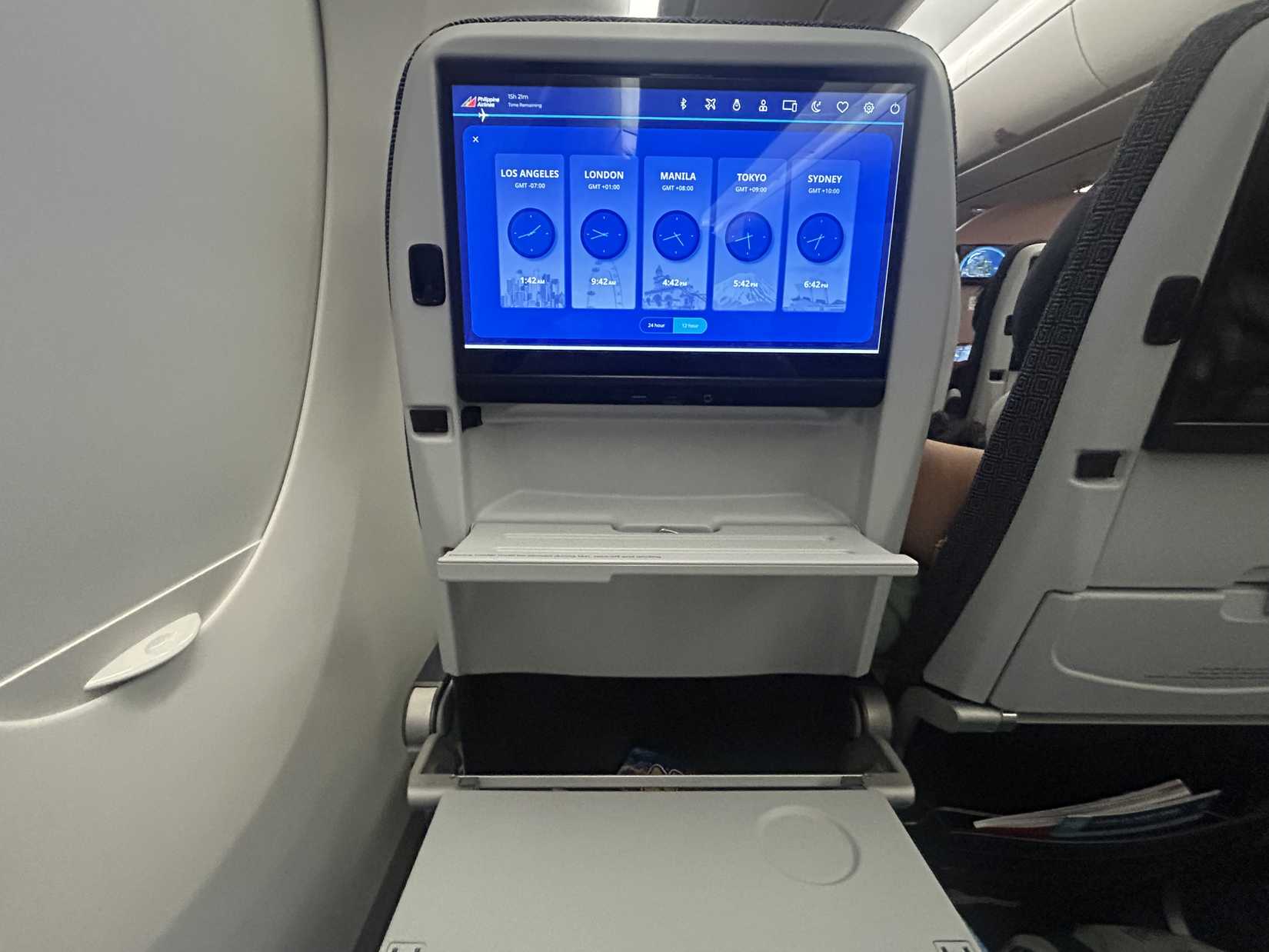 Philippine Airlines Airbus A350-1000 Economy Seat