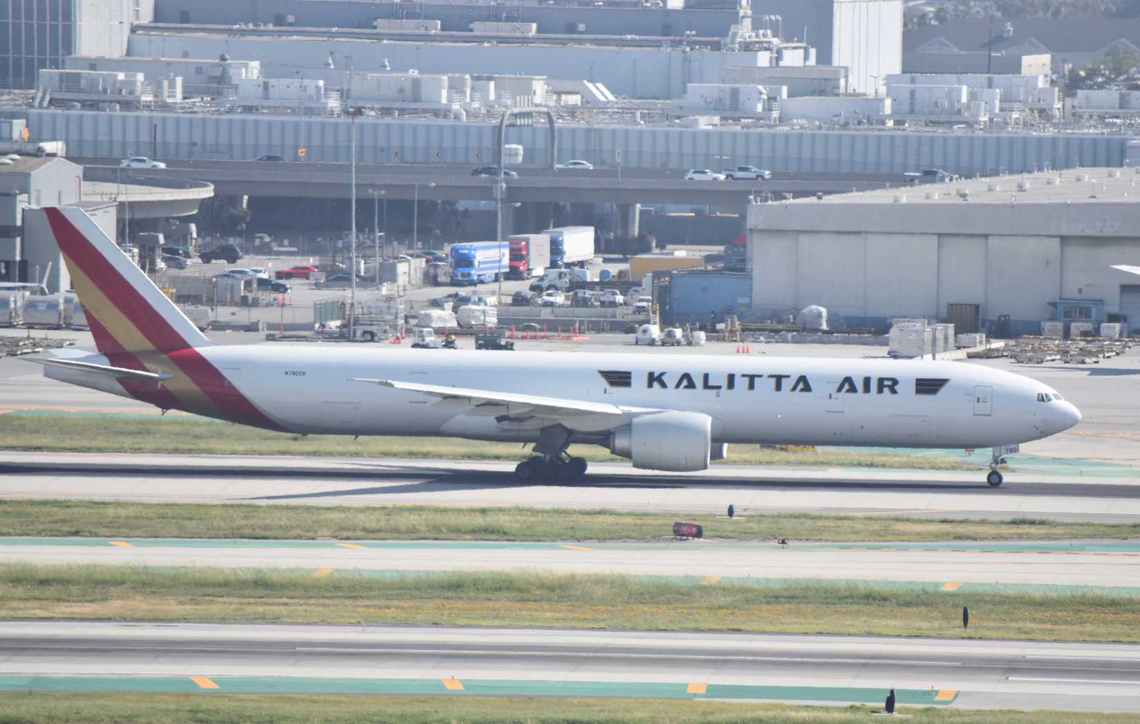Kalitta Air Boeing 777-300ER BCF taxiing