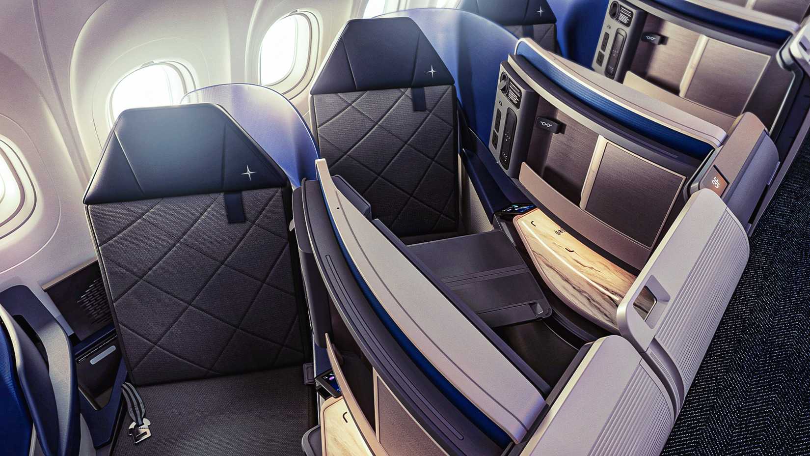 United Airlines business class