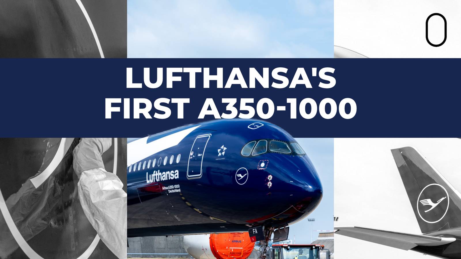 Lufthansa's 1st A350-1000 Unveiled (With Striking 100 Years Livery!)
