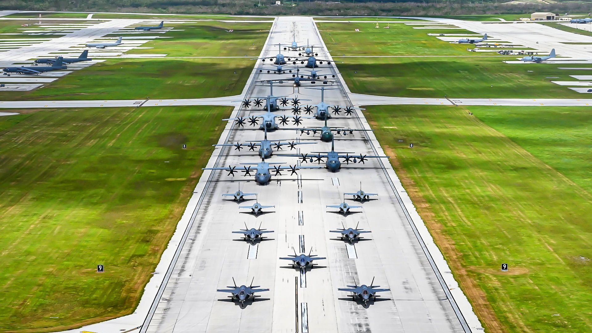 No Shelters, No Problem: The Logic Behind Andersen AFB's 20-Acre Concrete Expansion