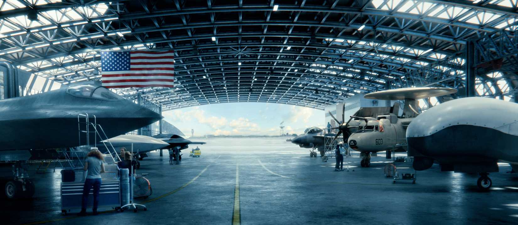 Northrop Grumman Render of Future USN Air Wing