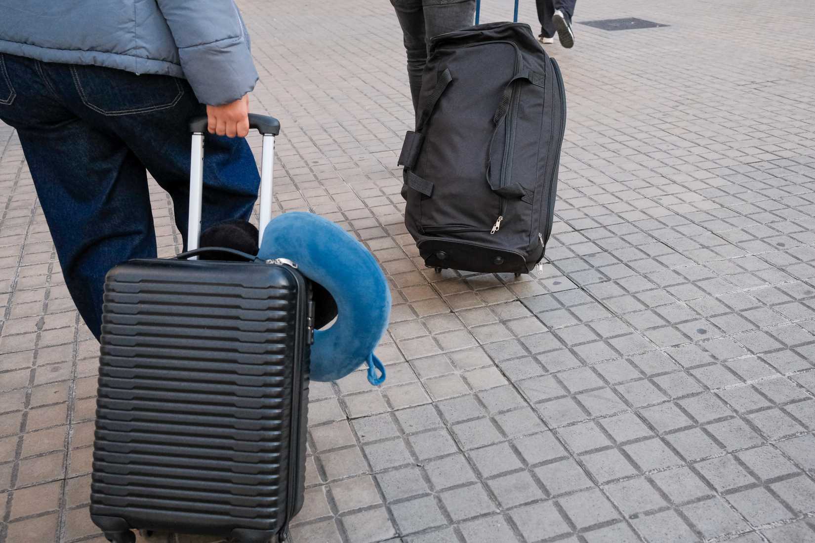 Passenger With Luggage