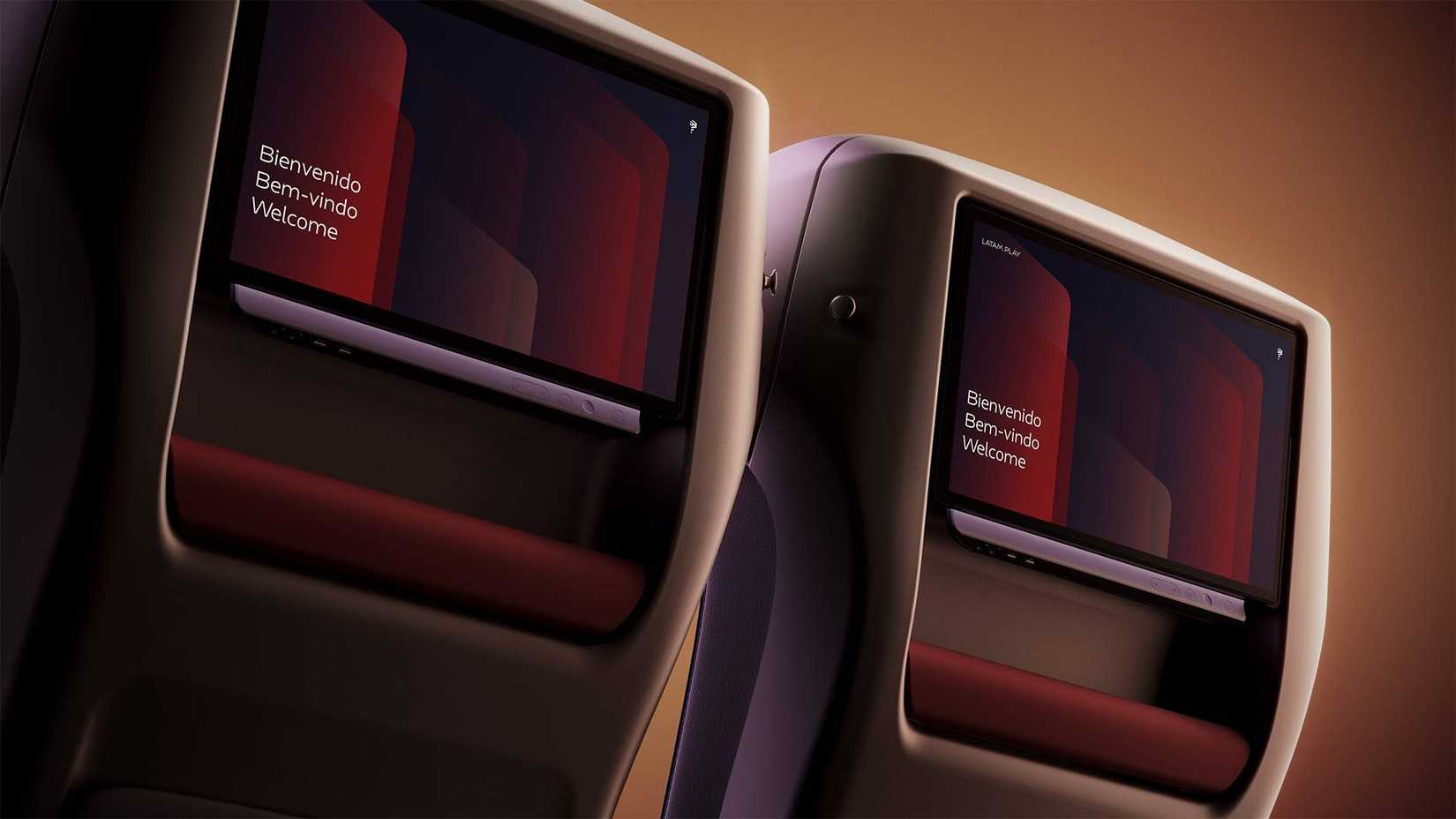 LATAM Airlines' New IFE In Premium Comfort