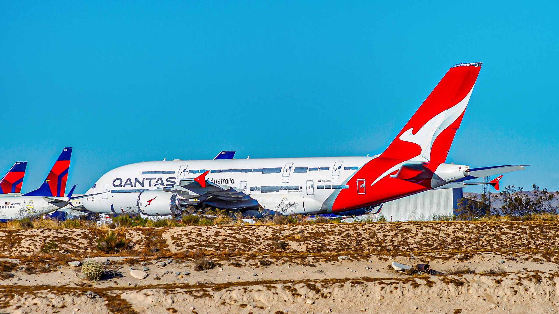 Qantas Spent 100,000 Hours Reviving Its Final Desert-Stored Airbus A380 – Then A Slat Broke On The 1st Flight