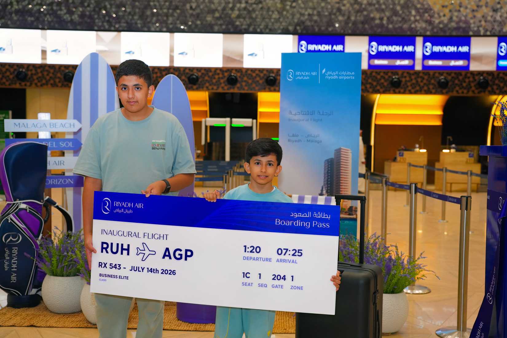 Riyadh Air Malaga launch