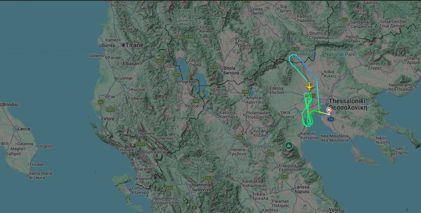 Ryanair FR1879 Map
