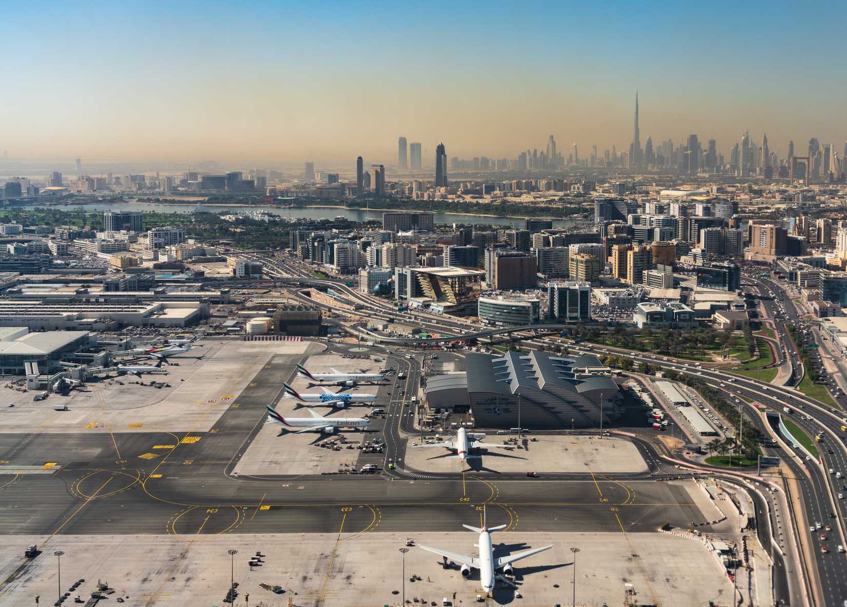 Dubai International Airport at daytime