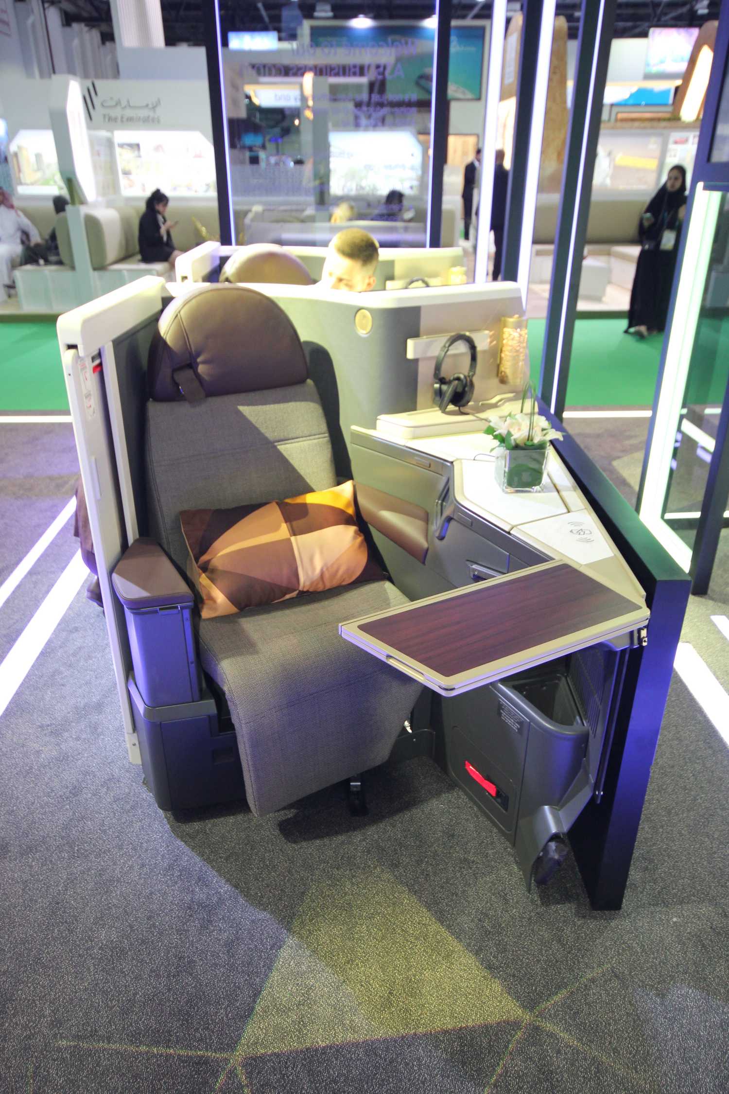 Etihad Business Class Seat