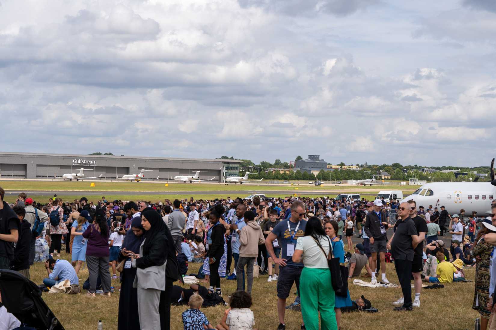 Farnborough Airshow Crowd