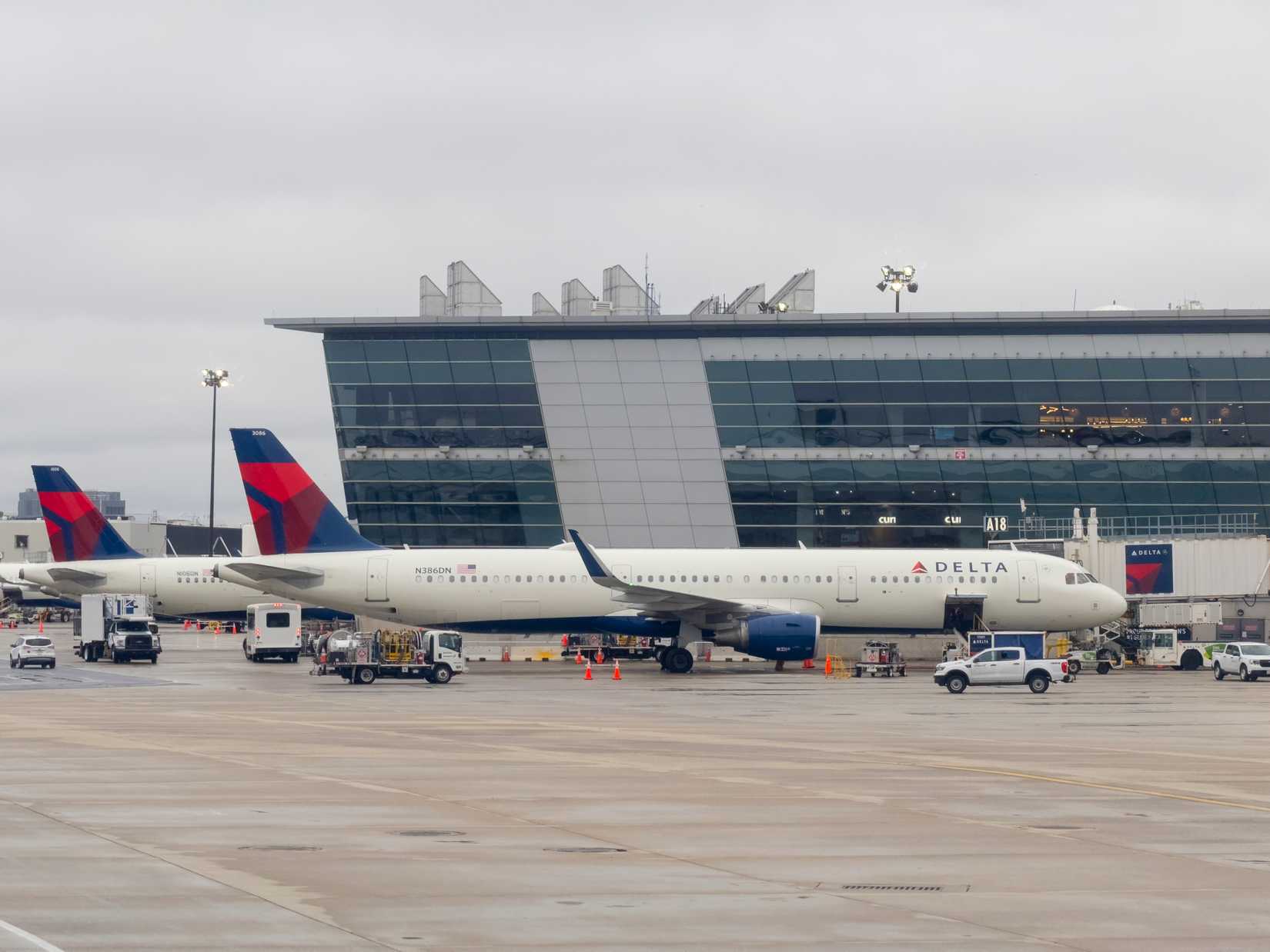 Delta A321neo At Boston