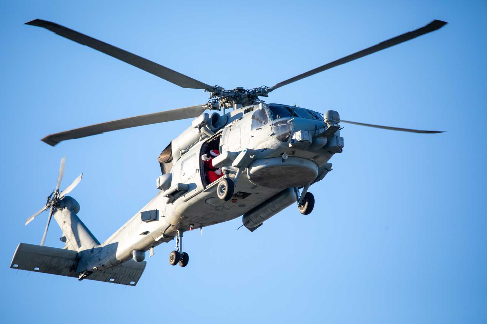 Sikorsky SH-60 Sea Hawk In Flight
