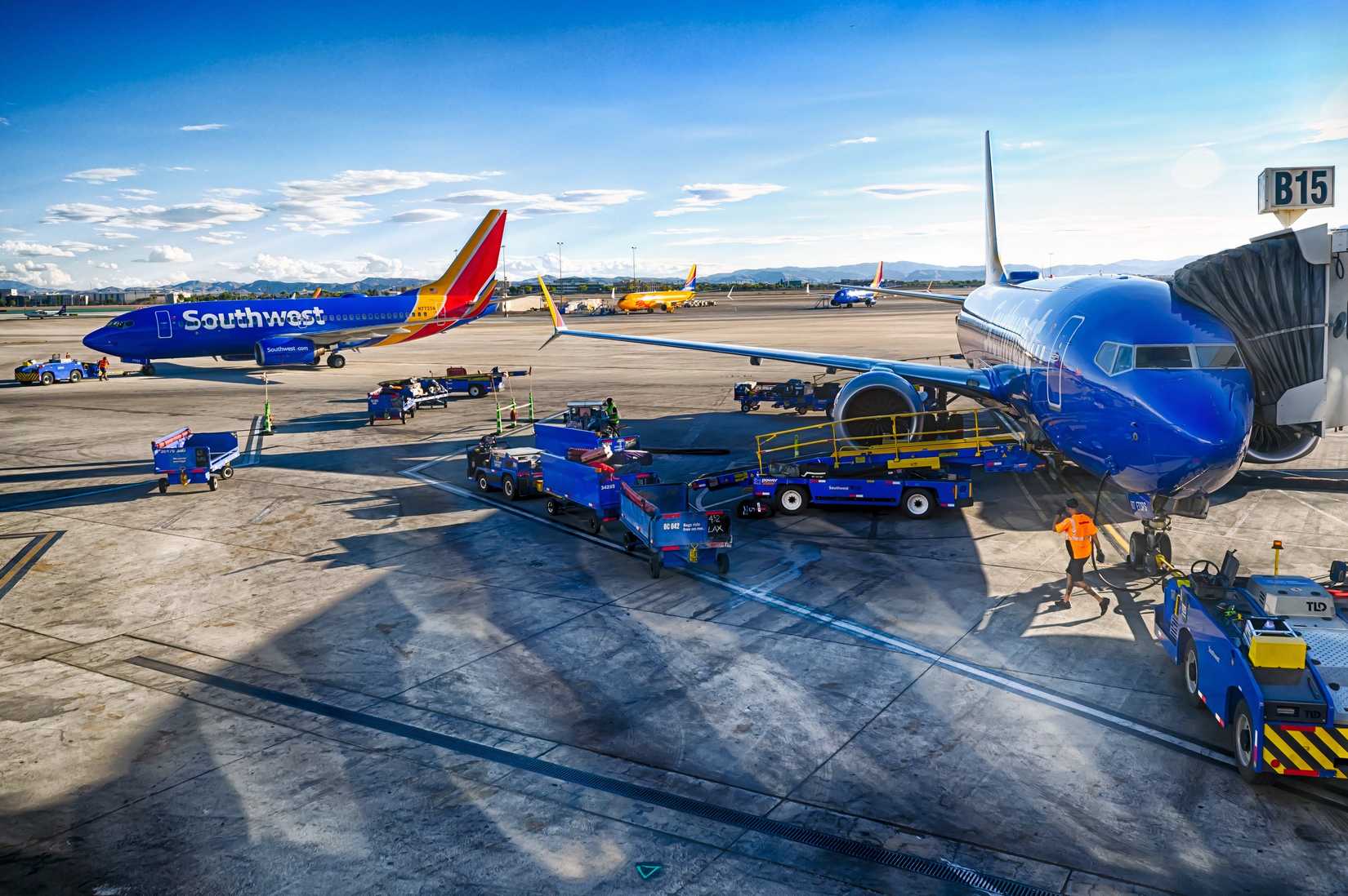 Southwest Boeing 737s at Las Vegas