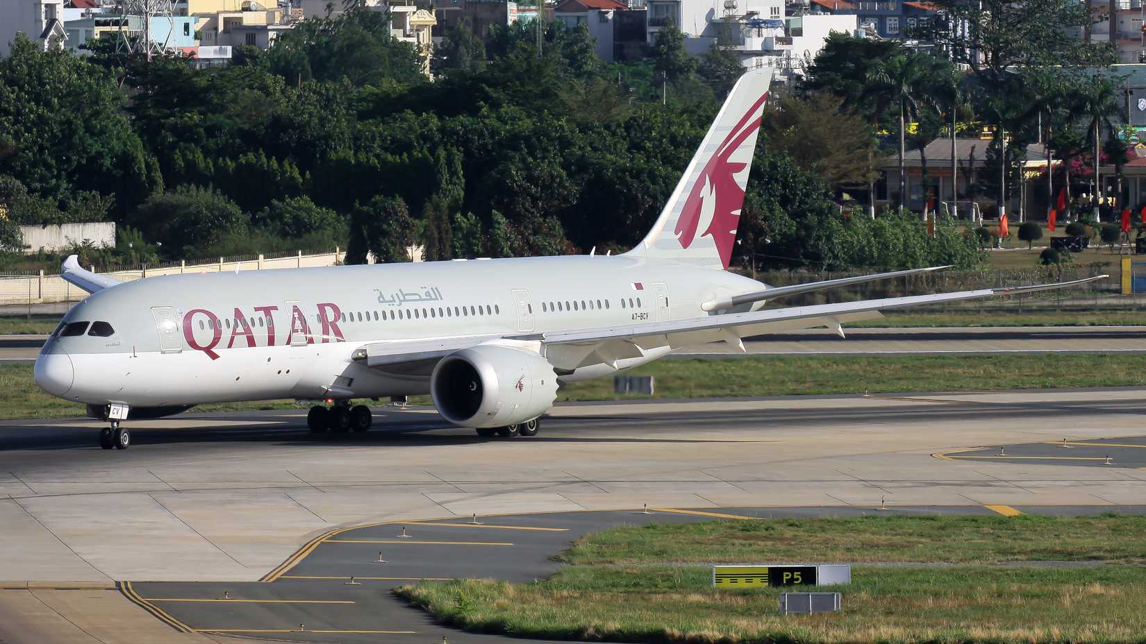Qatar Airways Boeing 787-8 aircraft 