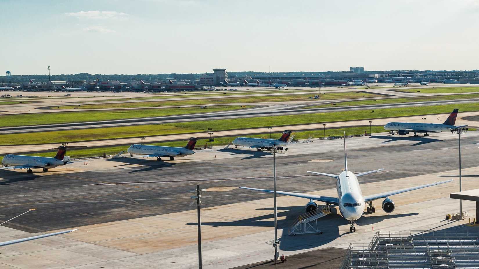 Delta Planes Parked