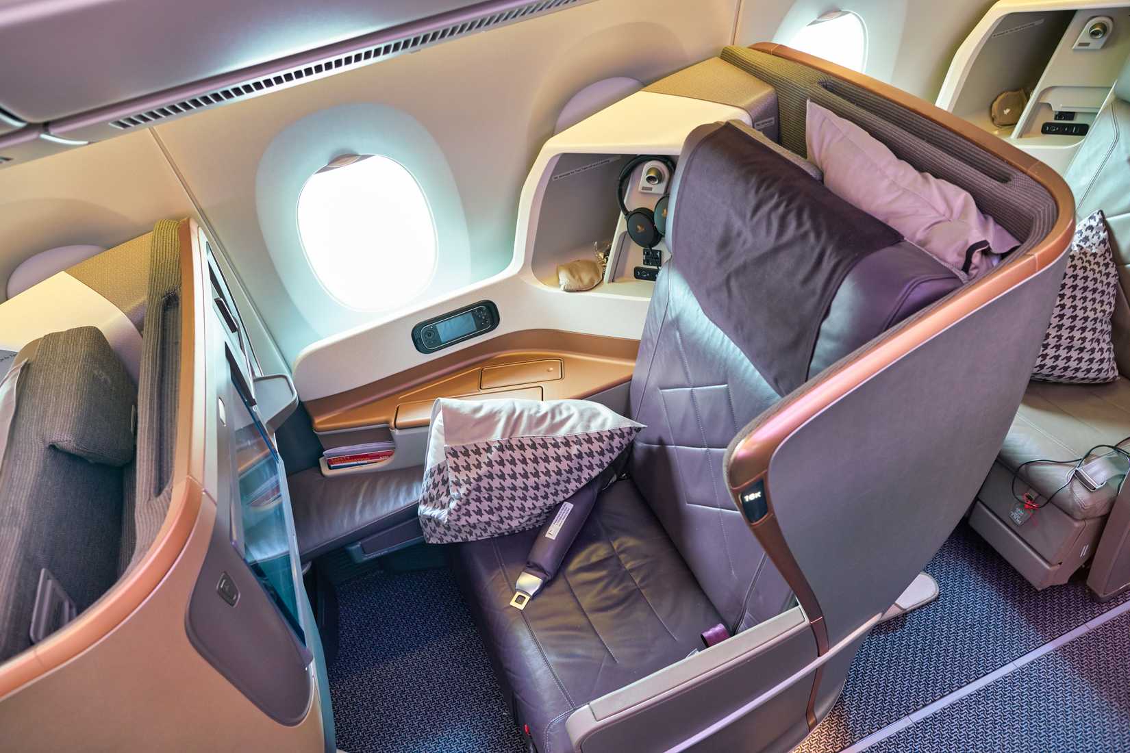 Singapore Airlines A350 business class seat