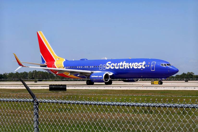 Southwest 737-800 in Orlando