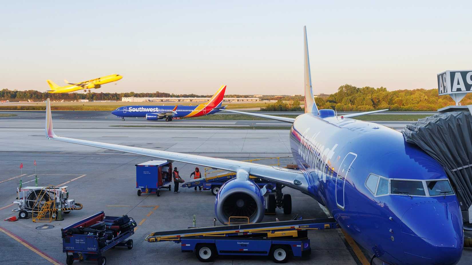 Southwest at Baltimore airport