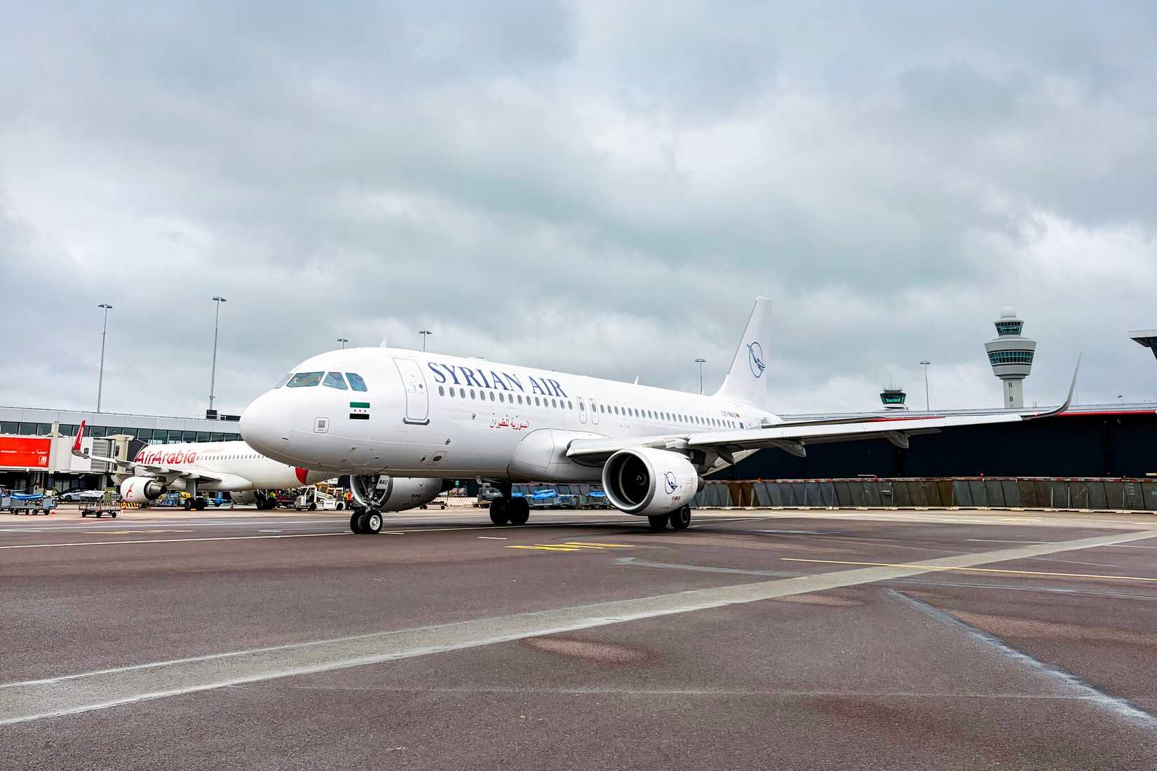 Syrian Air A320 AMS