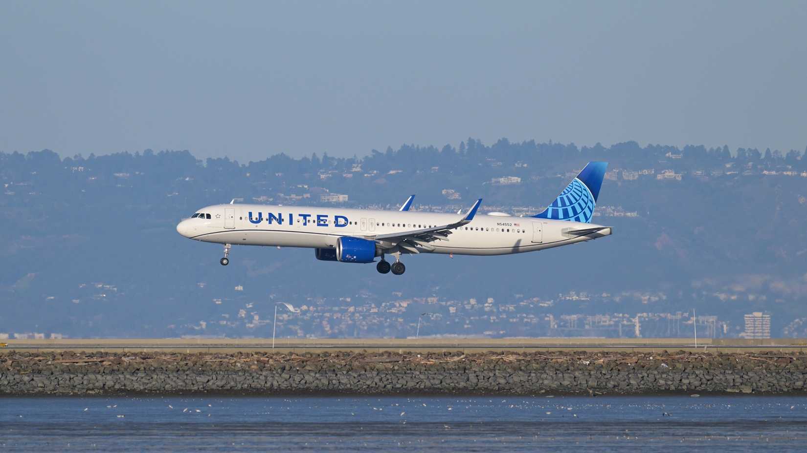 United Airlines A321neo San Francisco