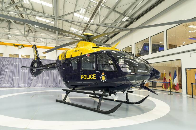 UK Police Airbus Helicopter