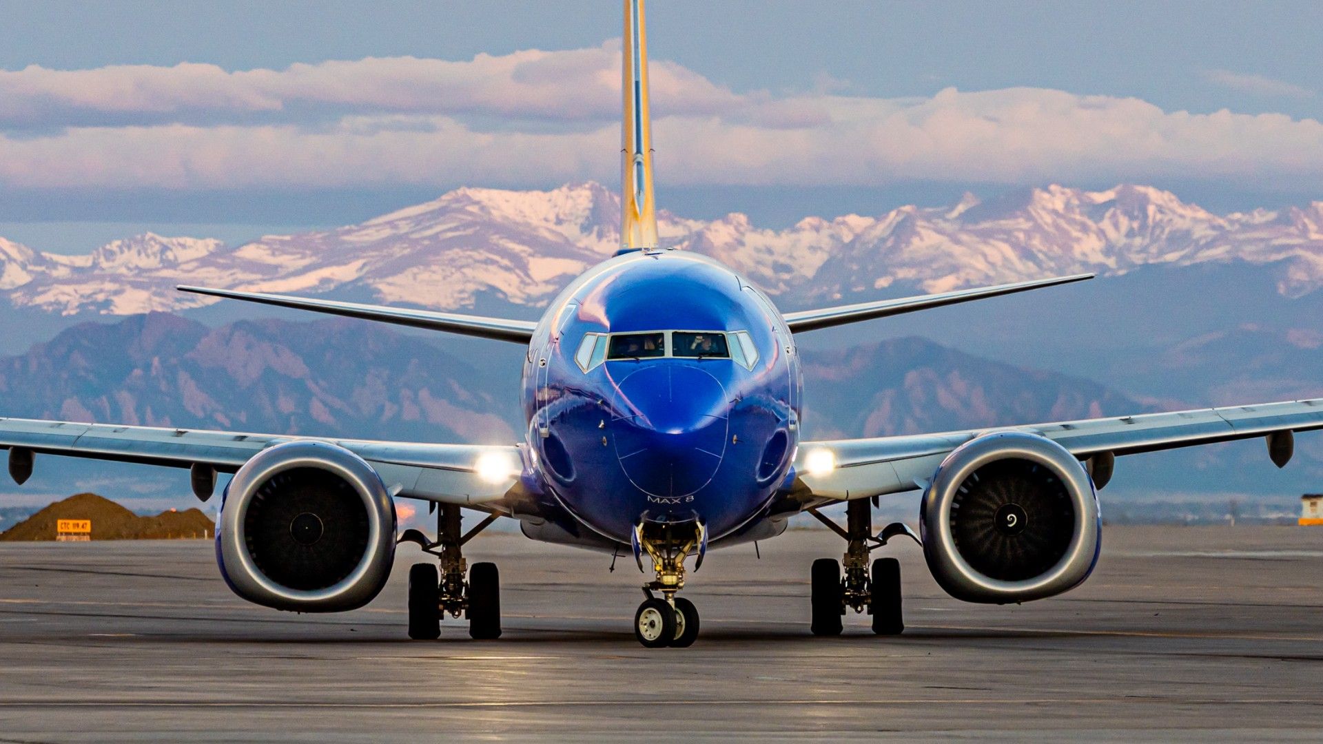 Southwest 737 Nose View