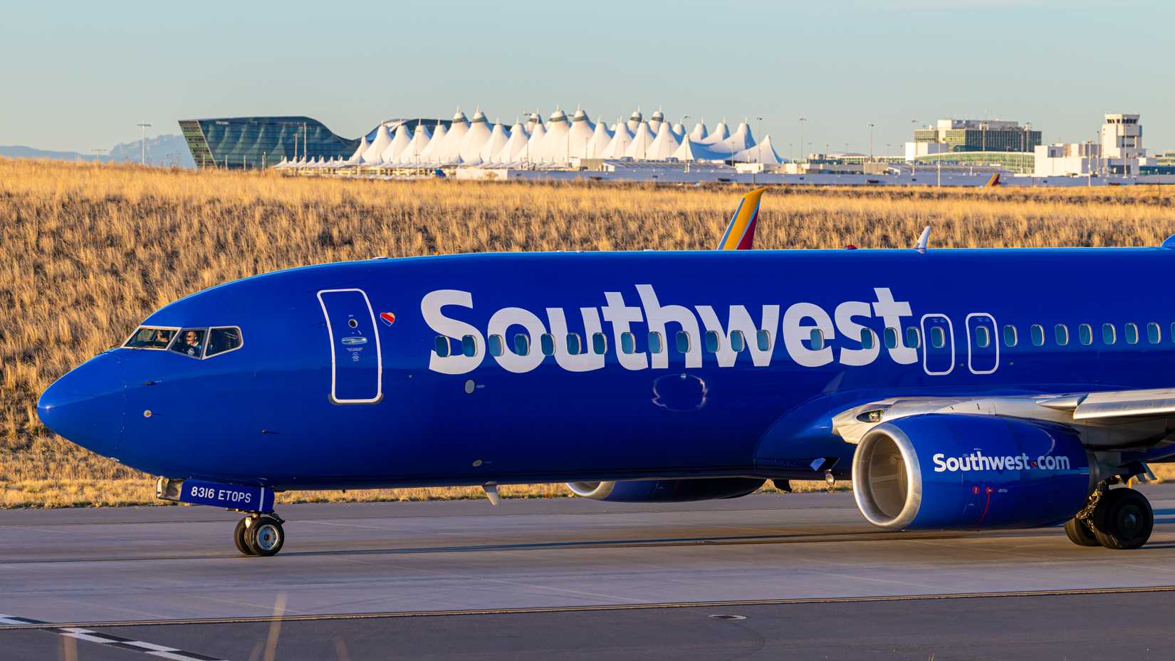 Southwest 737 Taxiing