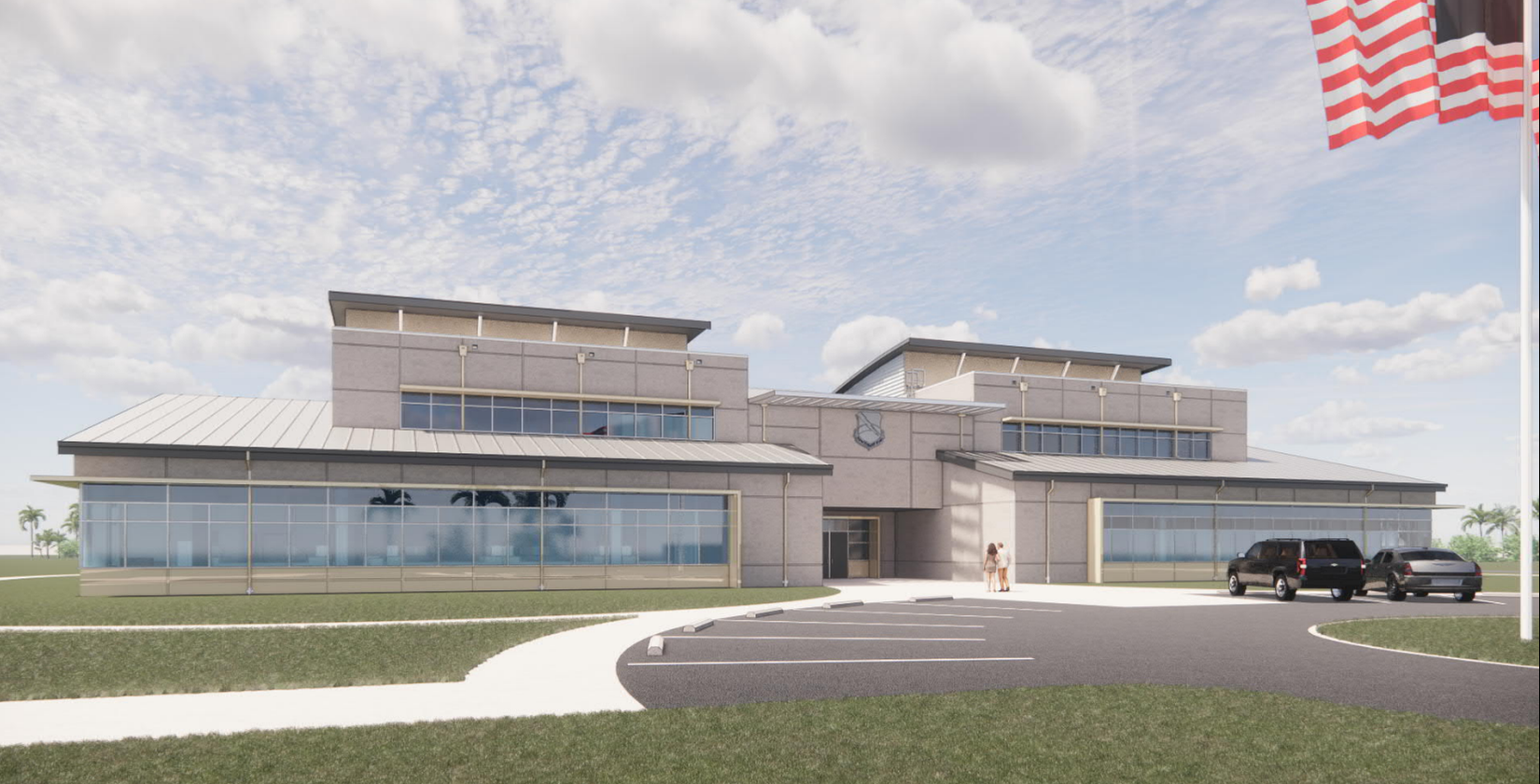 Fighter Building Rendering 