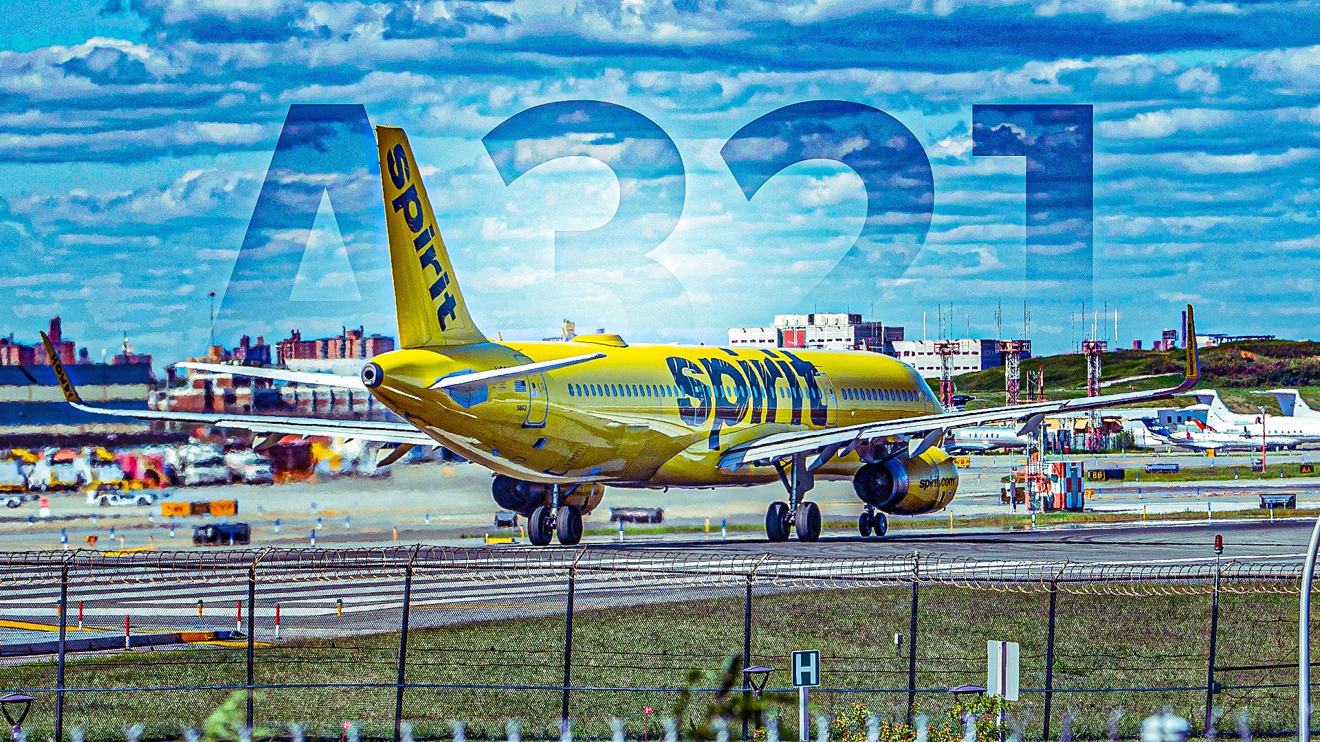 Spirit Airlines Airbus A321 Custom Thumbnail