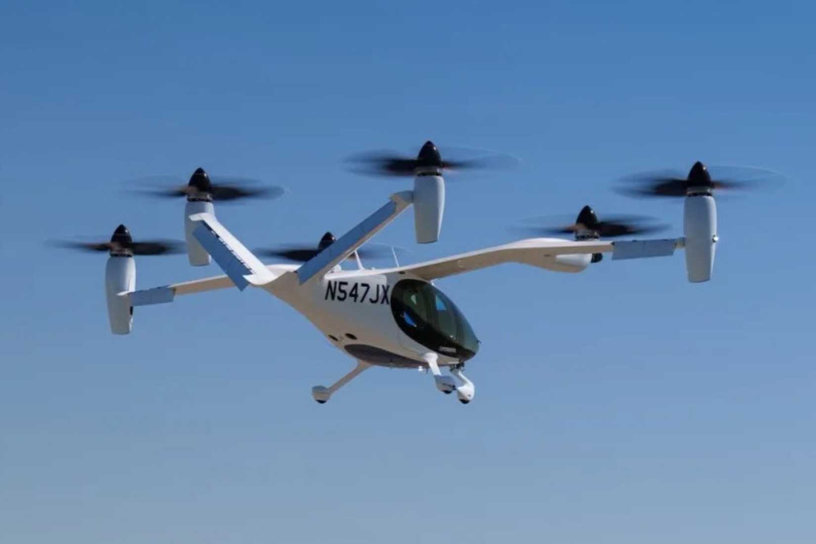 Joby Aviation S4 In Flight